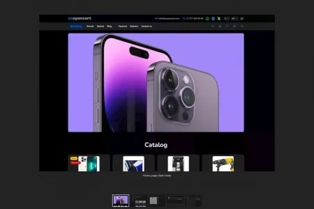 Default blog gallery modal