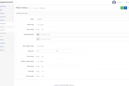Simple, but useful settings out of the box