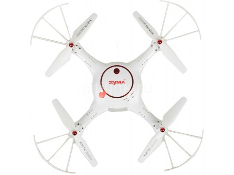Квадрокоптер Syma X5UW-D с камерой,  белый