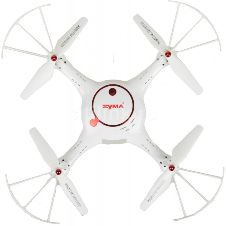Квадрокоптер Syma X5UW-D с камерой,  белый
