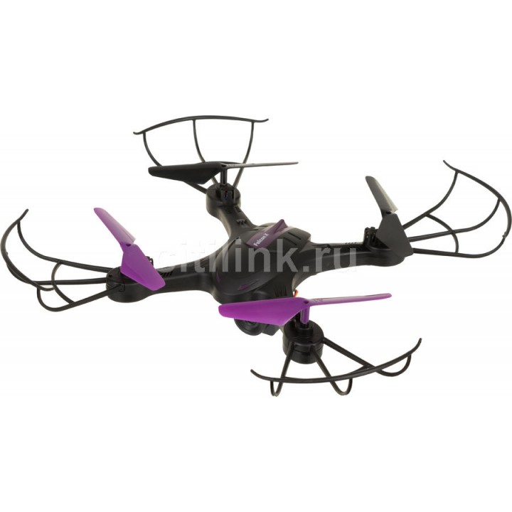 Квадрокоптер HIPER HQC-0003 Falcon X FPV с камерой,  черный