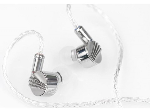 Наушники FIIO FD5, 2.5 мм/3.5 мм/4.4 мм, серебристый