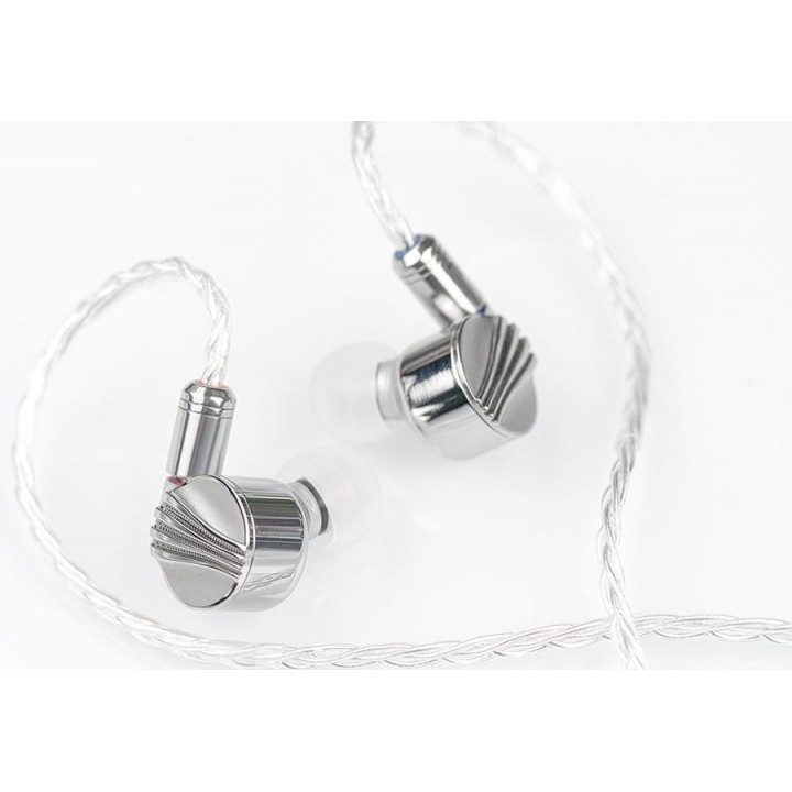 Наушники FIIO FD5, 2.5 мм/3.5 мм/4.4 мм, серебристый