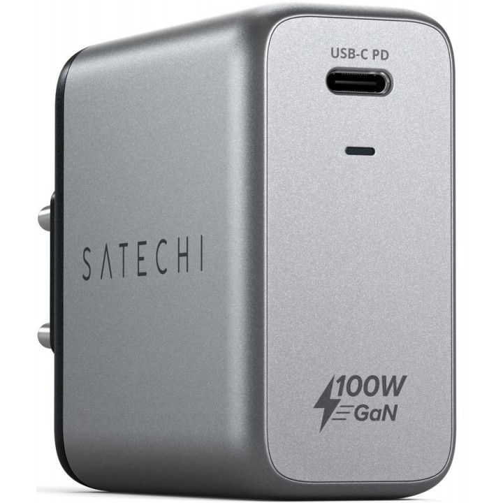 Сетевое зарядное устройство SATECHI Compact Charger,  серый