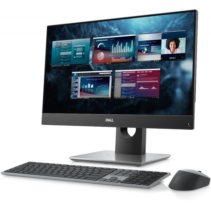 Моноблок DELL Optiplex 7490, 23.8", Intel Core i5 11500, 8ГБ, 512ГБ SSD,  Intel UHD Graphics 750, Windows 10 Professional, черный