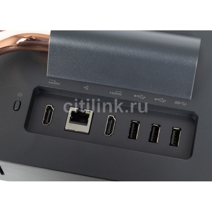 Моноблок Lenovo IdeaCentre А540-ICB, 23.8", Intel Core i5 9400T, 8ГБ, 1000ГБ SSD,  Intel UHD Graphics 630, Free DOS, черный