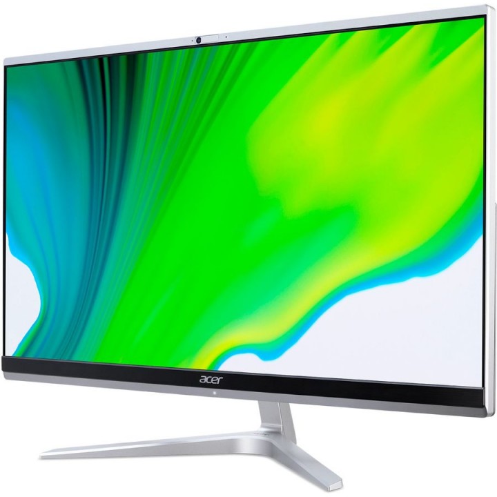 Моноблок Acer Aspire C24-1650, 23.8", Intel Core i3 1115G4, 8ГБ, 256ГБ SSD,  Intel UHD Graphics, Windows 11 Home, серебристый