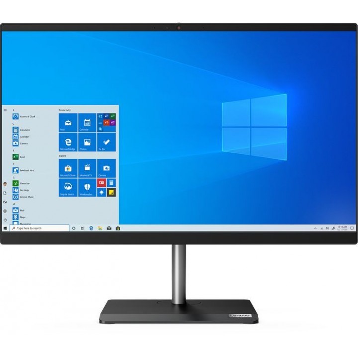 Моноблок Lenovo V30a-24IIL, 23.8", Intel Core i3 1005G1, 8ГБ, 256ГБ SSD,  Intel UHD Graphics, Windows 10 Professional, черный