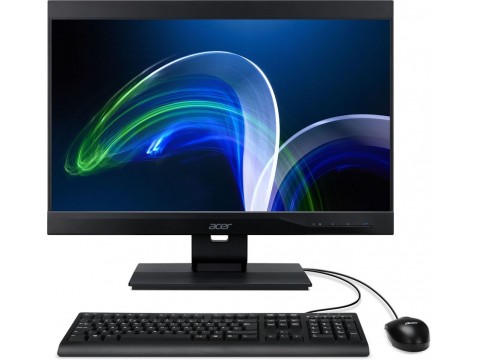 Моноблок Acer Veriton Z4880G, 23.8", Intel Core i3 10105, 8ГБ, 256ГБ SSD,  Intel UHD Graphics 630, noOS, черный