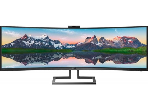 Монитор Philips 499P9H 48.8", черный