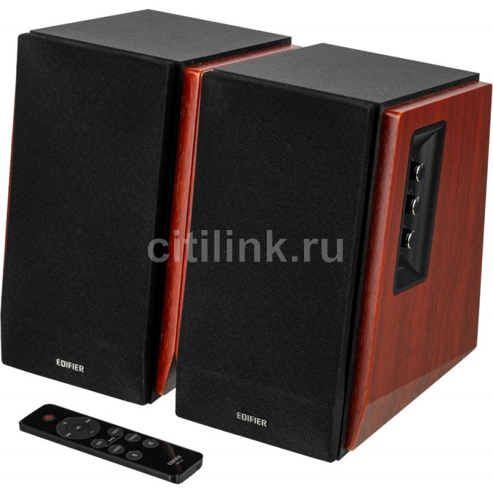 Колонки Bluetooth Edifier R1700BTs,  2.0,  коричневый