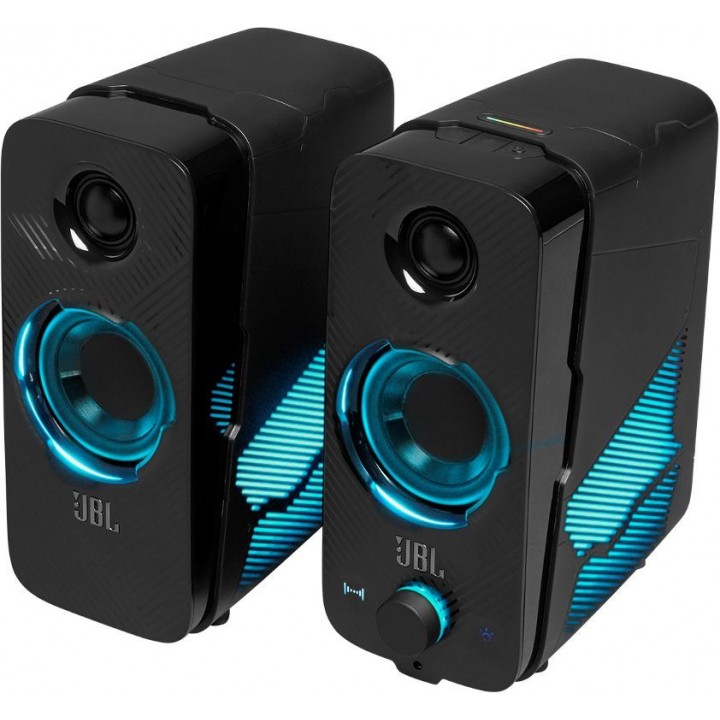 Колонки JBL Quantum Duo,  2.0,  черный