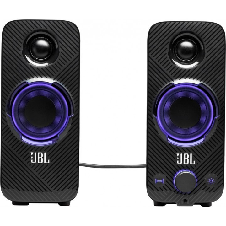 Колонки JBL Quantum Duo,  2.0,  черный