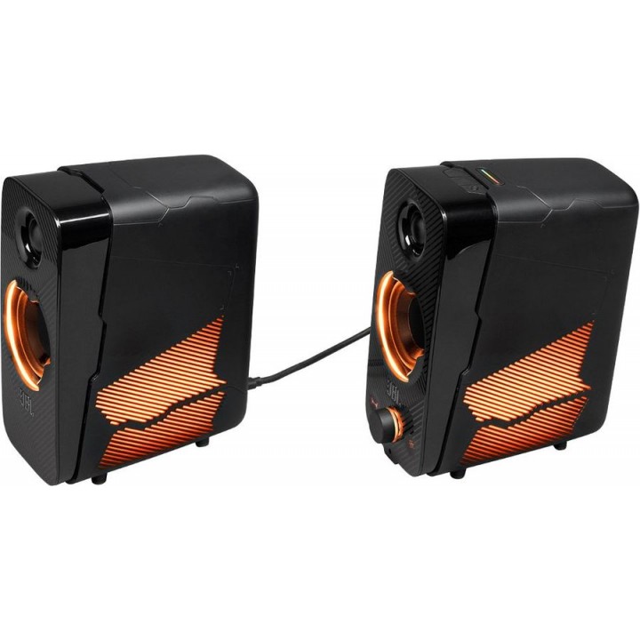 Колонки JBL Quantum Duo,  2.0,  черный